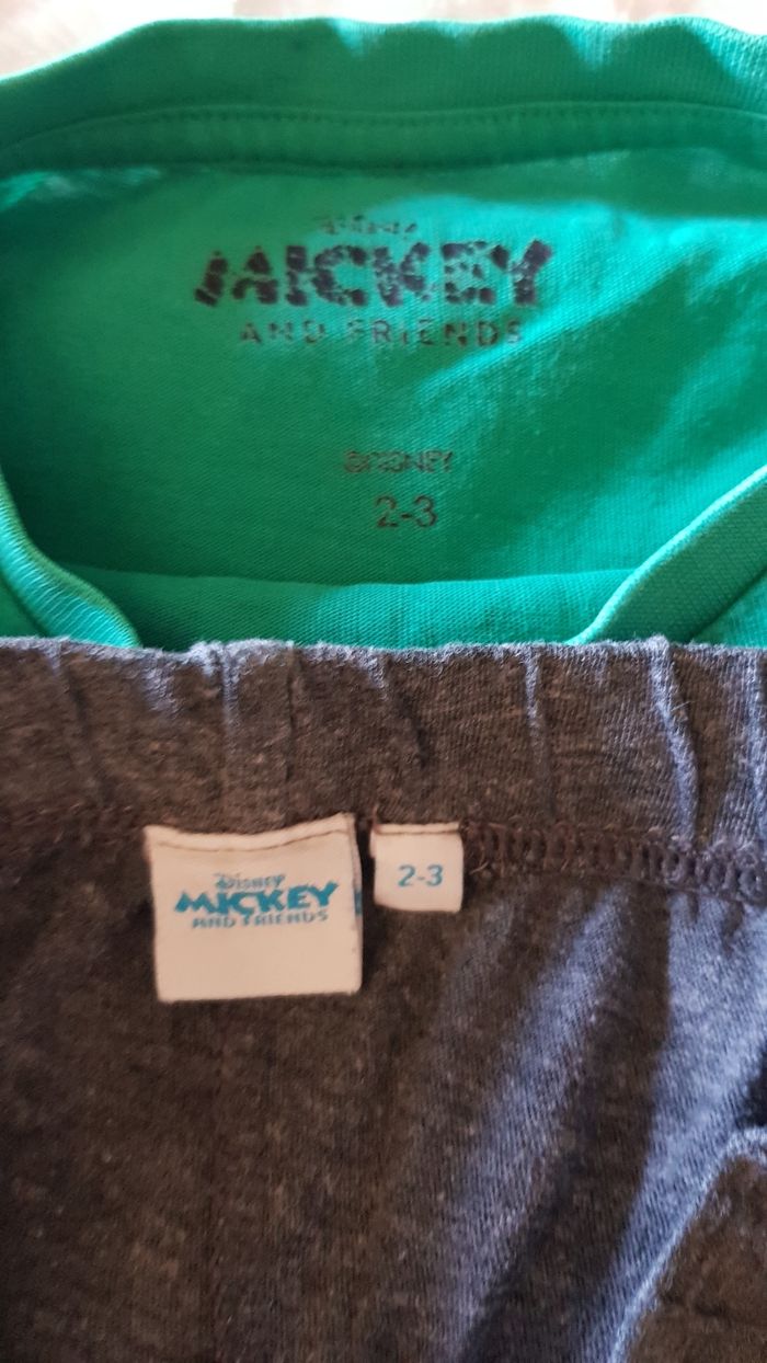 Pyjamas fin garçon mickey a donné - photo numéro 4