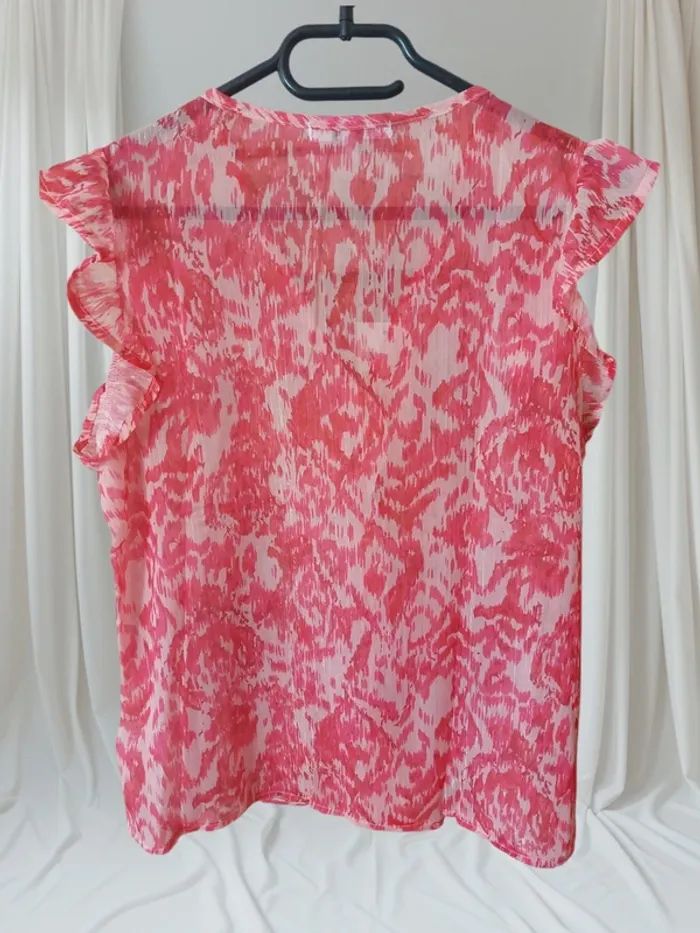 Magnifique blouse T.M neuve avec étiquette - photo numéro 2