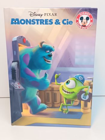 Livre Disney mickey club du livre Monstres et compagnie
