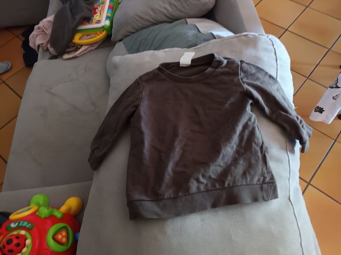 Pull manche longue 6 9 mois H&M 74 cm