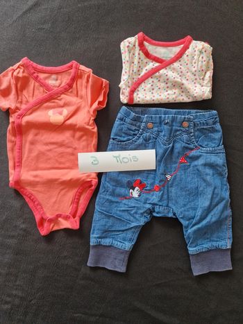 Lot de 3 pièces