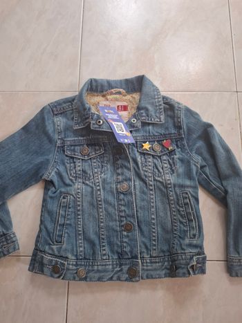 Veste jeans fille