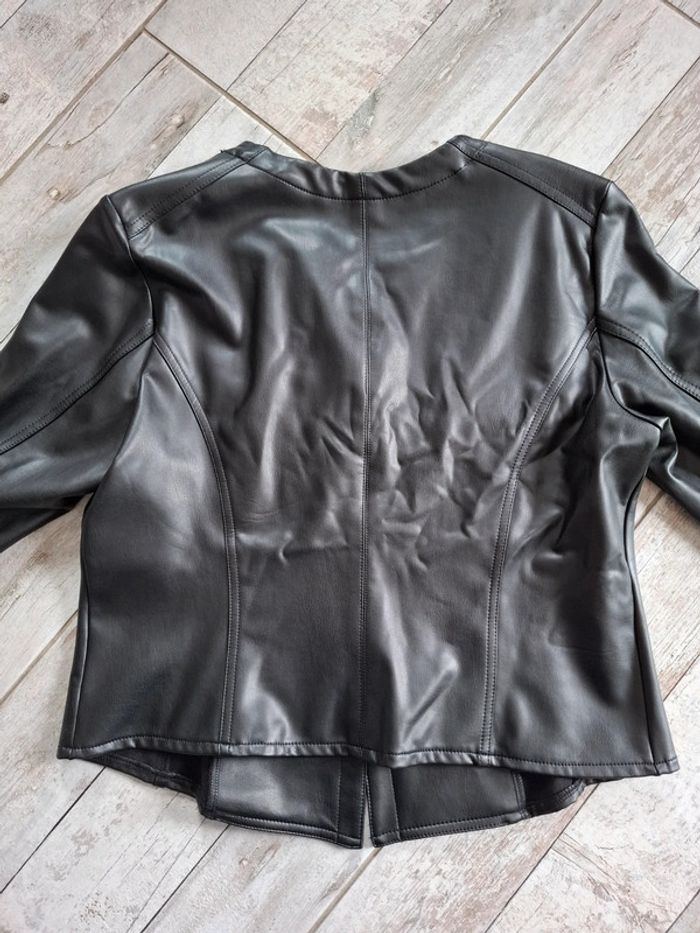 Veste style motard - photo numéro 4