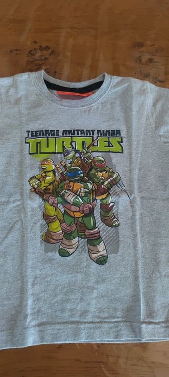 Maillot manches courtes tortue ninja 4 ans
