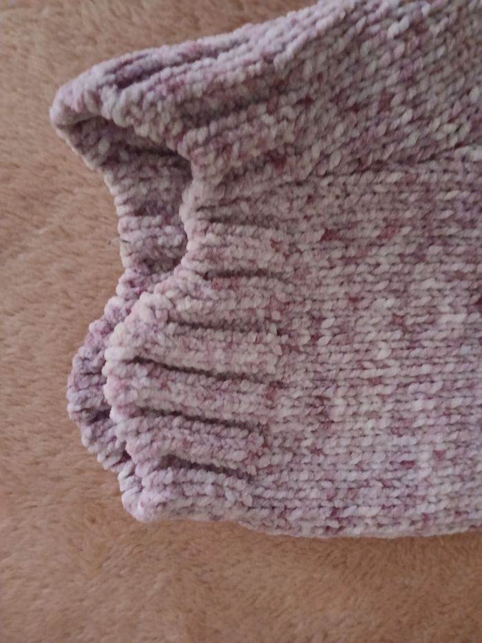 Pull mauve très bon état - photo numéro 2