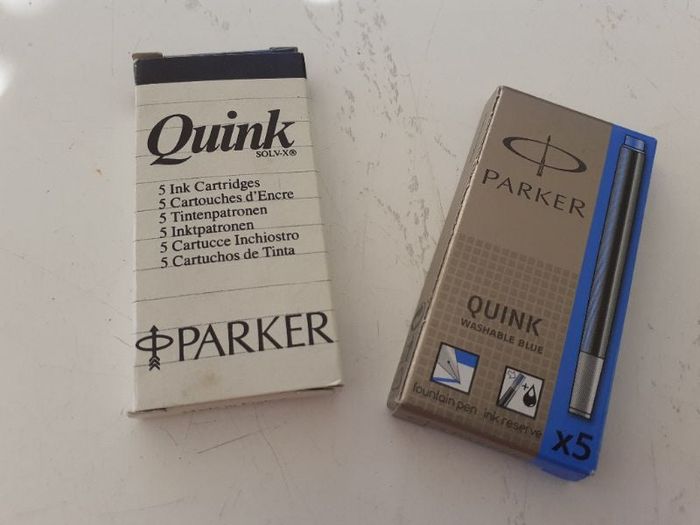 Cartouches d'encre Parker