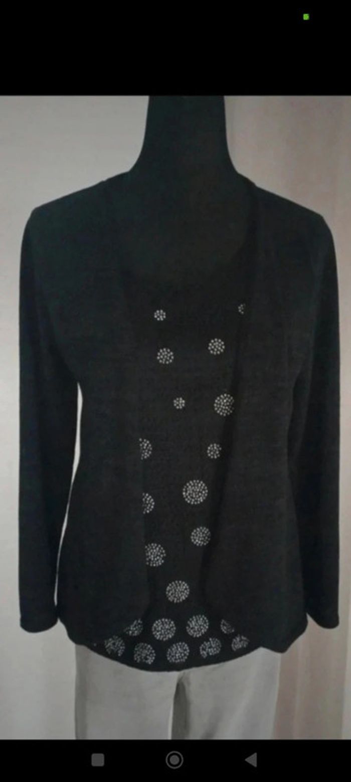 Pull noir - photo numéro 6