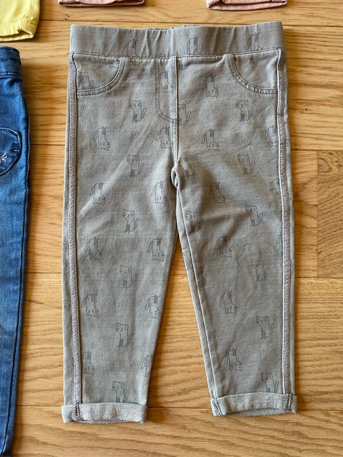 Lot 8 pantalons souples 18 mois - photo numéro 6
