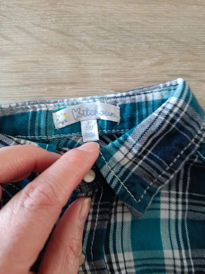 Chemise garçon taille 18 mois - photo numéro 3