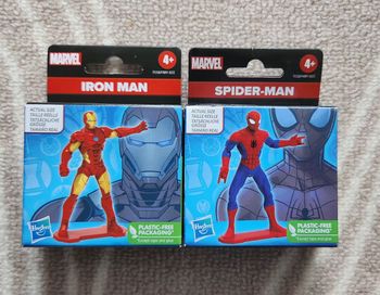 Figurines Marvel Spider-Man & Iron Man 