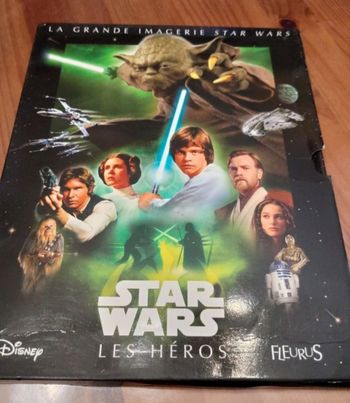 Coffret de 2 albums "Les Héros" de Star Wars
