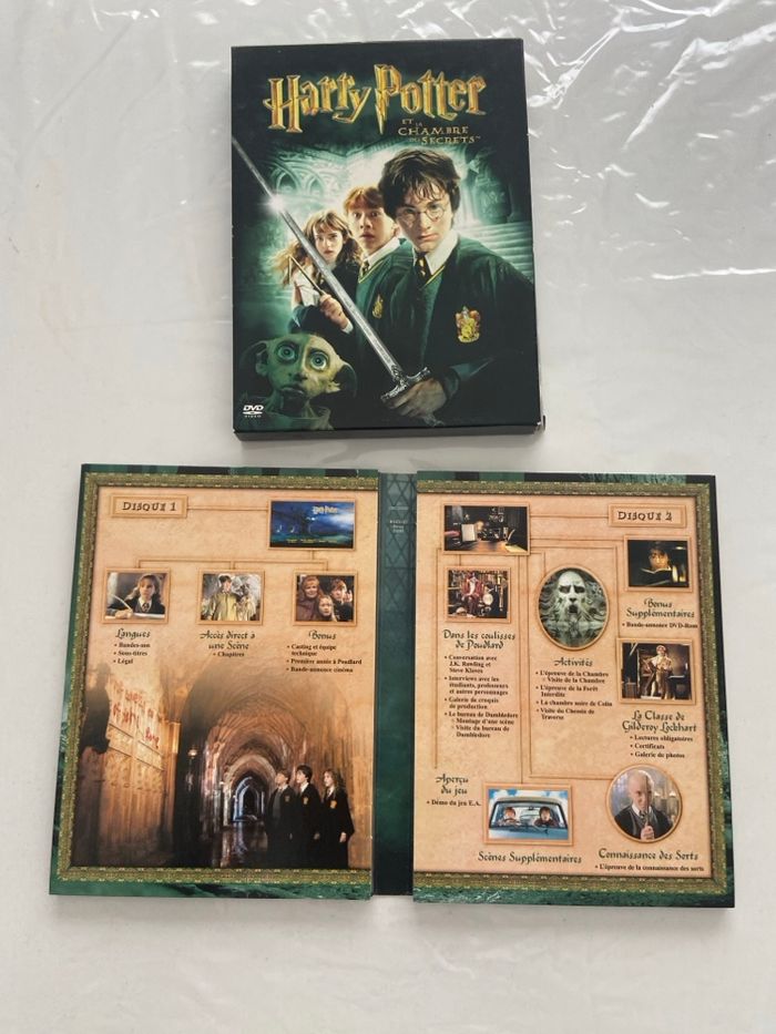 Lot 3 Films Harry Potter - 1 Blu-ray + 2 DVD - photo numéro 9
