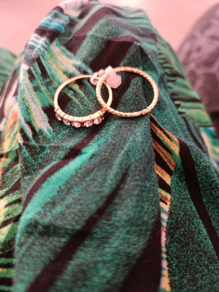 🍇 NEUF bagues dorées - photo numéro 4