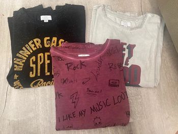Lot Tee-shirts manche longue 15 ans