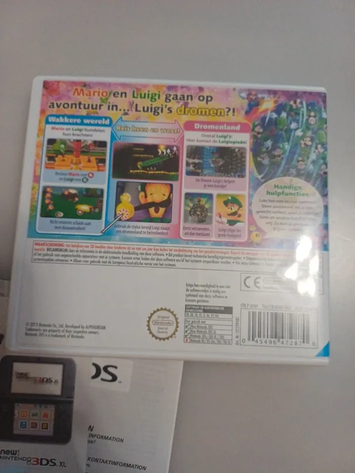 Marion& Luigi Dream Team Bros Nintendo 3DS - photo numéro 3