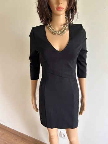 Robe noire à manches courtes Morgan taille XS jamais portée