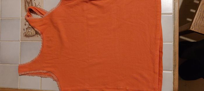 Debardeur femme orange - photo numéro 2