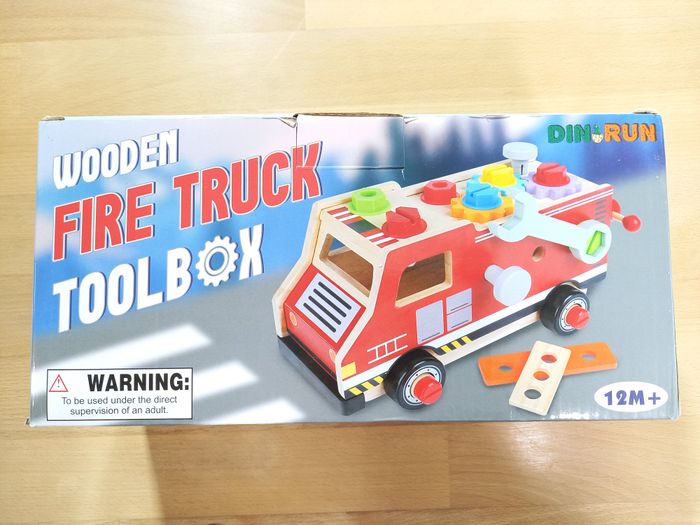 🔨 Camion pompier outils en bois - photo numéro 10