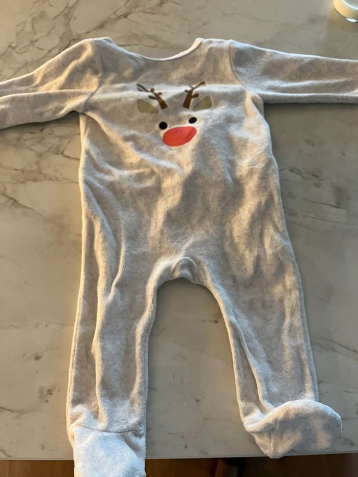 Pyjama velours hiver - 9 mois