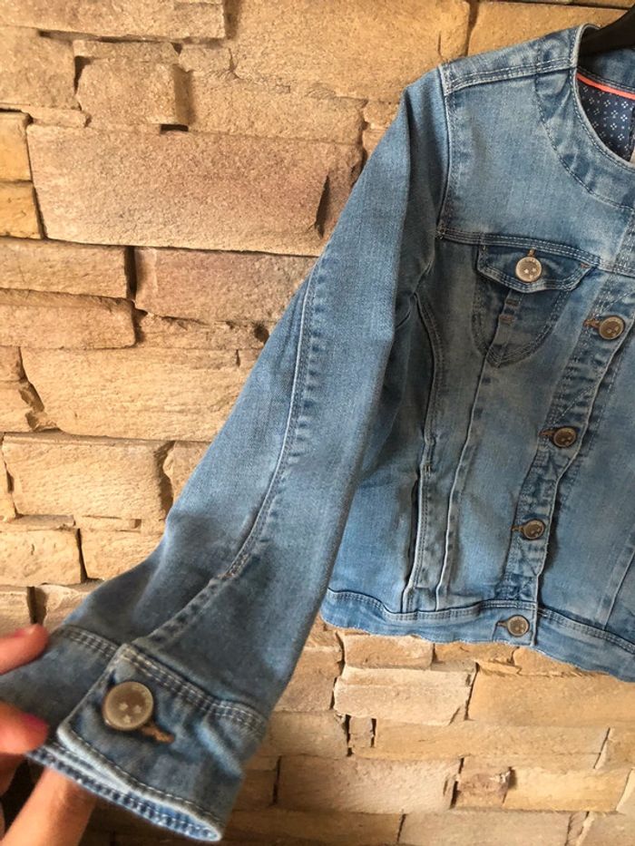Veste en jean 6 ans Okaidi - photo numéro 3