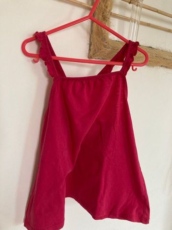 Top à bretelles croisées