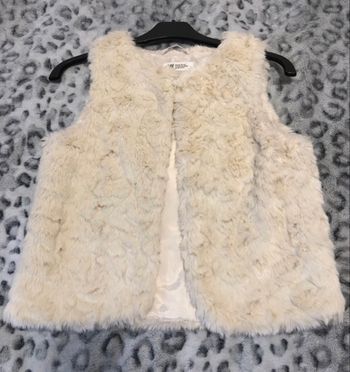 Veste en fausse fourrure H&M - Taille 10 Ans