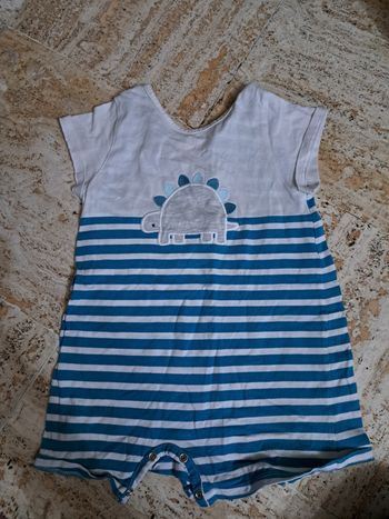 Lot de 2 combinaison d'été bébé garçon 23 mois