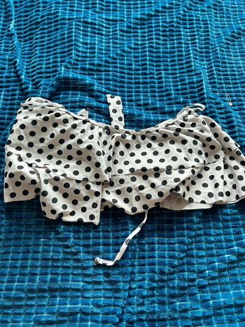 Haut de maillot à pois