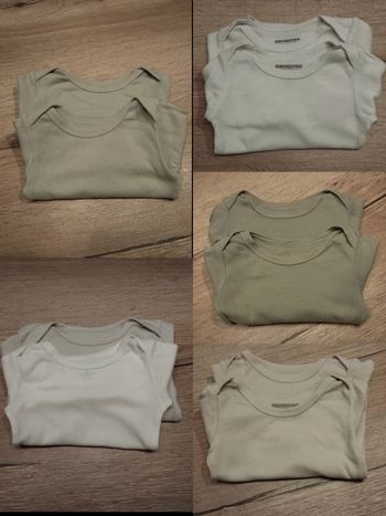 Lot 10 bodies, taille 6mois, collection 2025