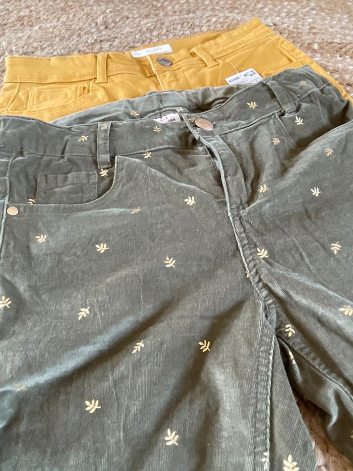 2 pantalons fille - photo numéro 6