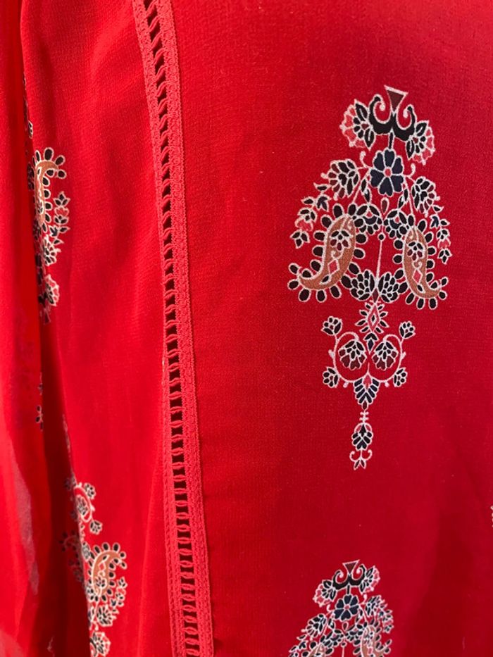 Robe Burton rouge taille 38 - photo numéro 3