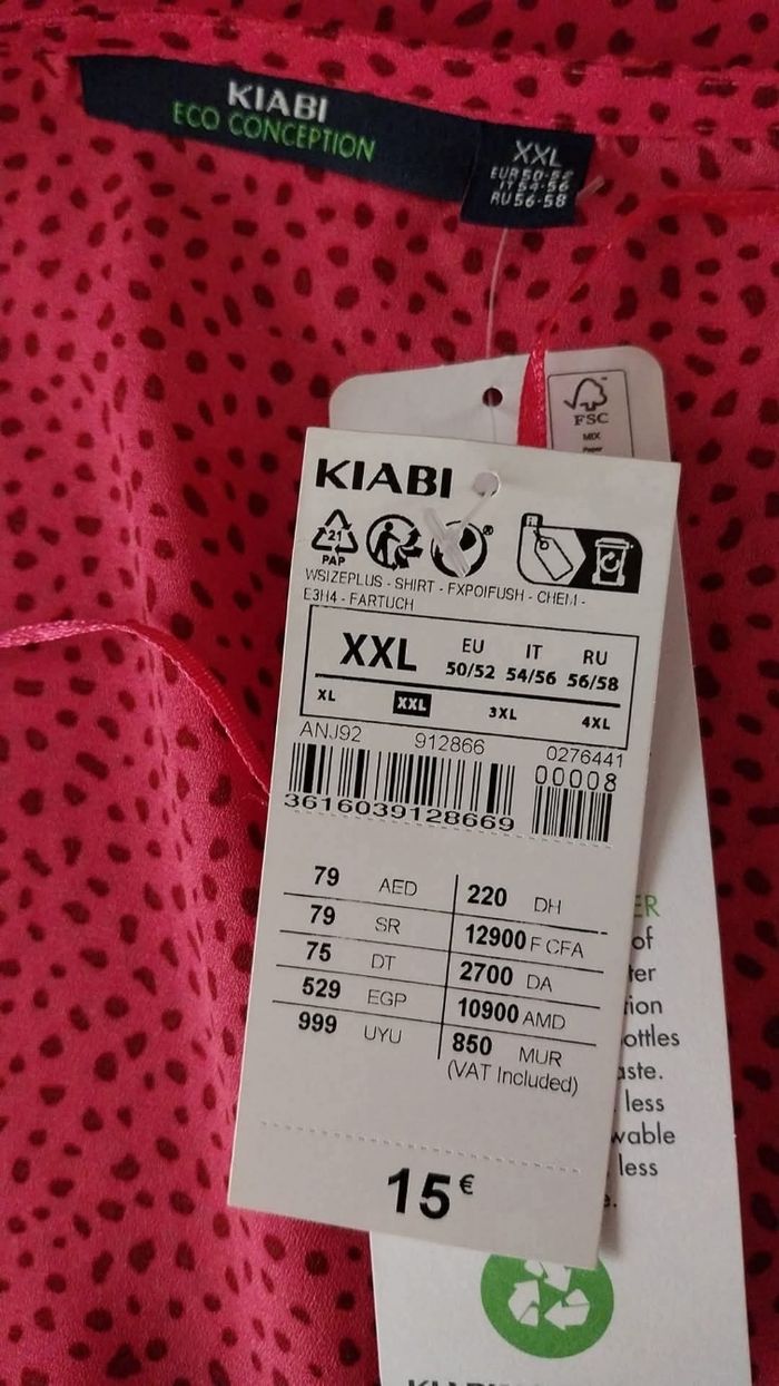 Blouse T.XXL Kiabi - photo numéro 4
