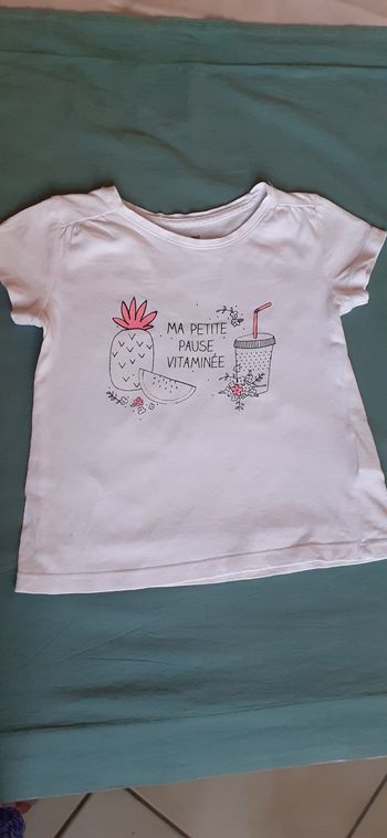 Tee-shirt fille 3 ans