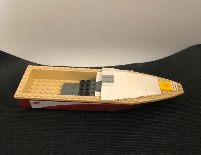 Lego bateau gardes côtes 60167 coast guard zodiac - photo numéro 2