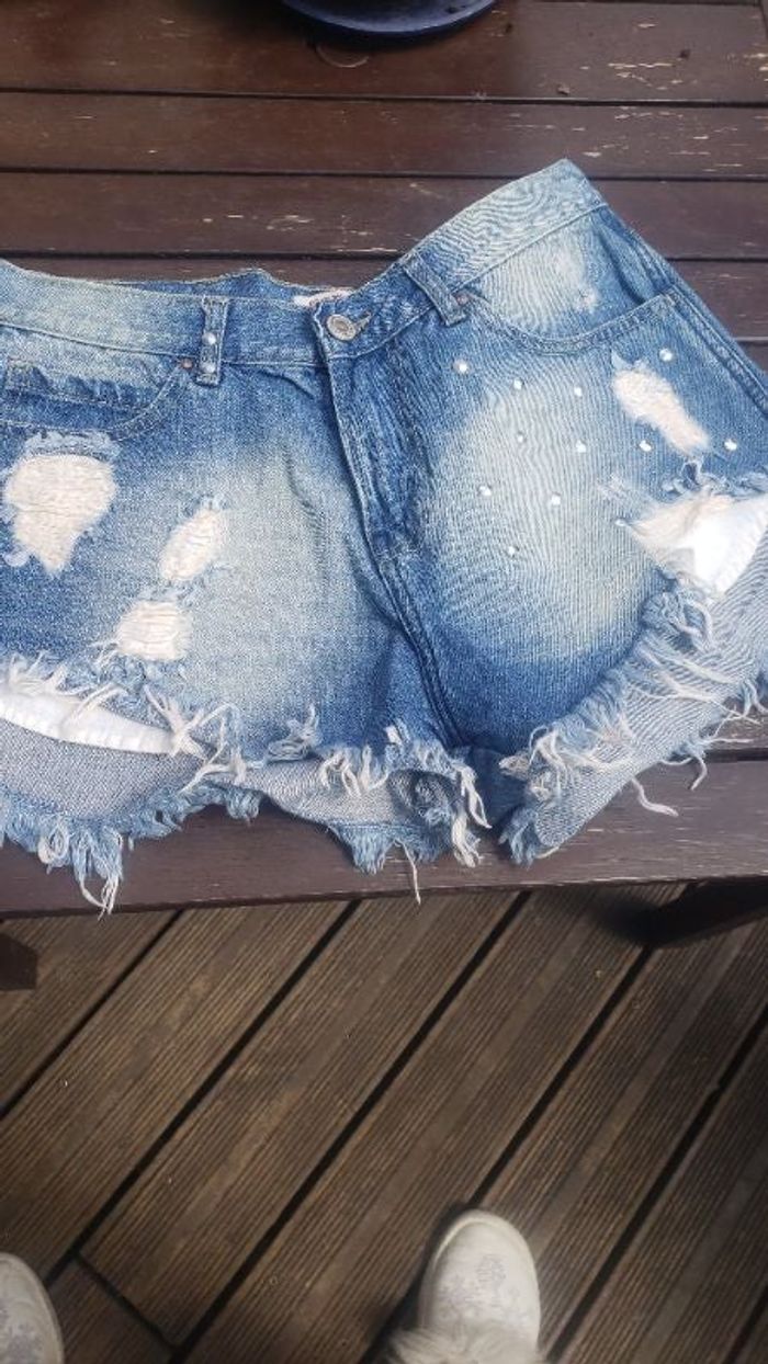 short en jean taille 36