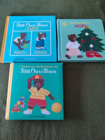 Lot livres petit ours brun