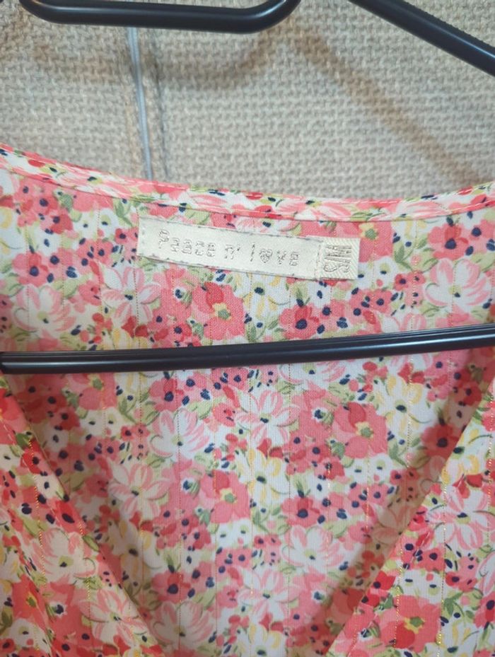Robe fleurie S-M - photo numéro 3