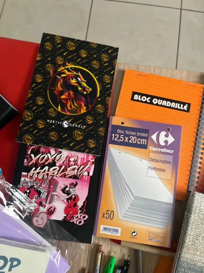 Énorme lot de fournitures scolaires neuves ou en très bon état - photo numéro 6