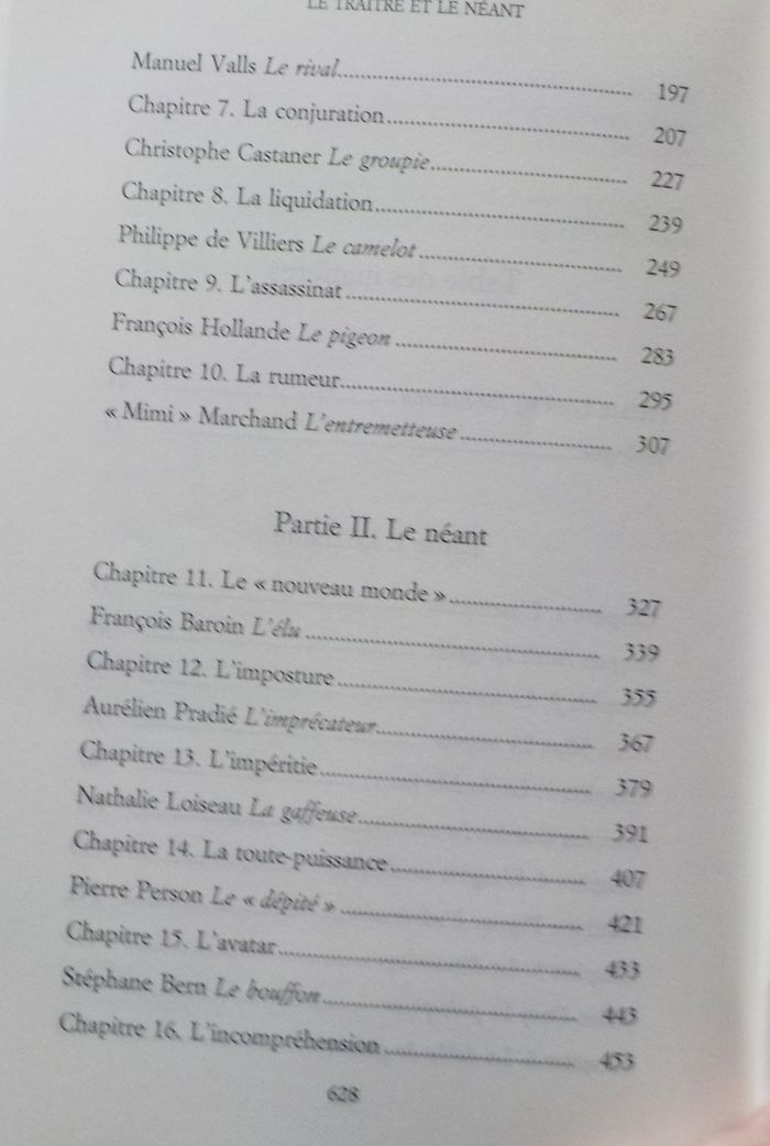 LE TRAITRE ET LE NEANT (MACRON) par G. DAVET e F. LHOMME Ed. Fayard - photo numéro 8