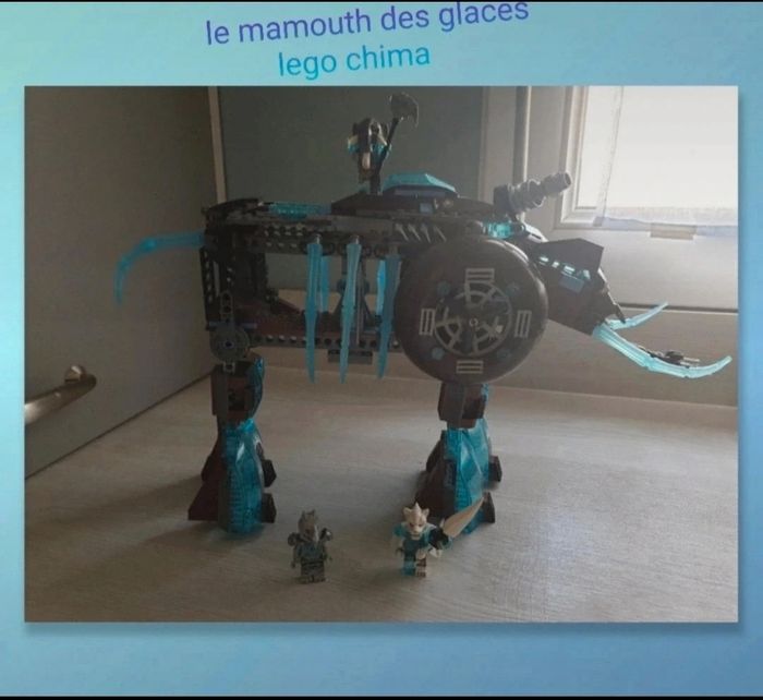 Superbe lot lego le mamouth dès glaces