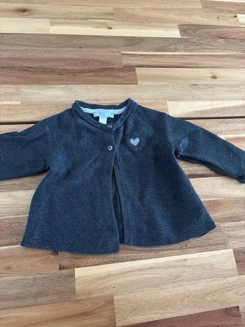 gilet gris