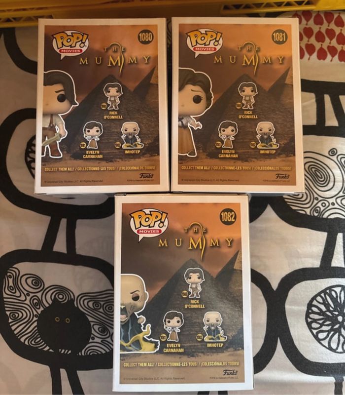 Lot Funko La Momie - photo numéro 6