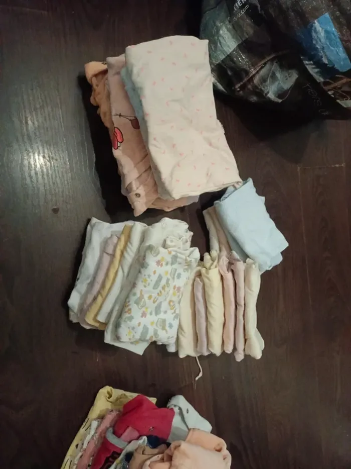 Los vêtements enfants un mois