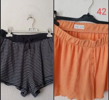 Lot de 2 shorts légers femme.42.