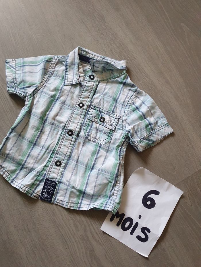 Chemise 6mois garçon