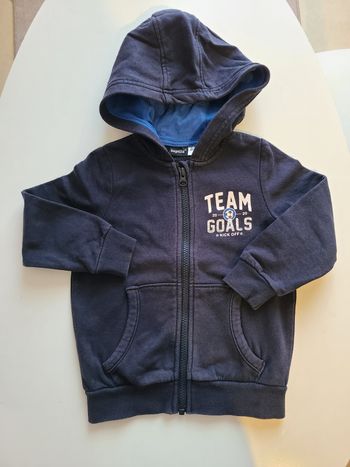 Gilet zippé à capuche 3 ans