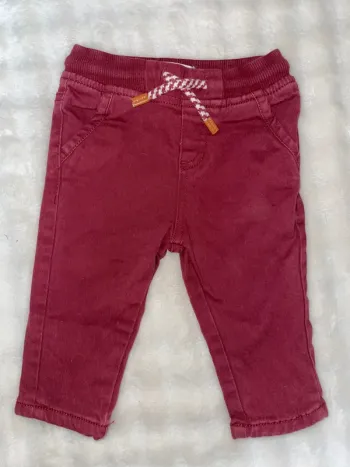 Pantalon bordeaux