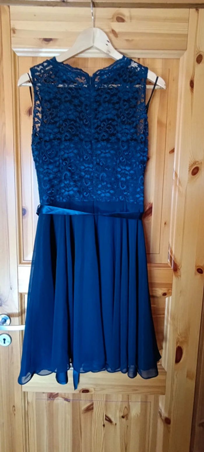 Robe bleue marine swing taille 40/L/12 - photo numéro 5