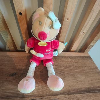 Souris d activités rose baby nt