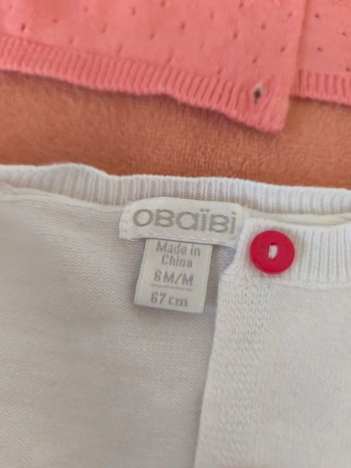 Lot veste fille 3-6 mois - photo numéro 4